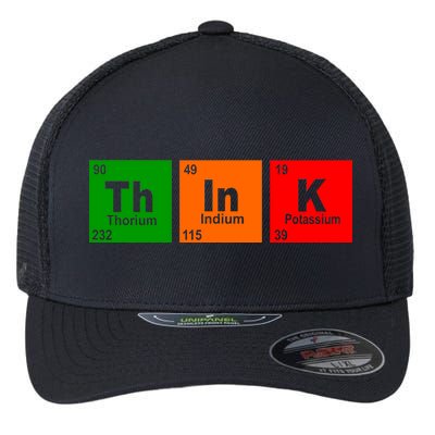 Think Science Periodic Flexfit Unipanel Trucker Cap