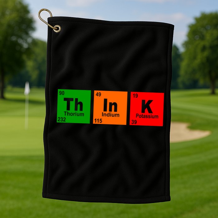 Think Science Periodic Golf Towel
