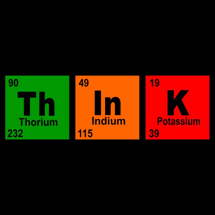 Think Science Periodic Crop Top