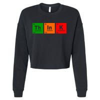 Think Science Periodic Cropped Pullover Crew