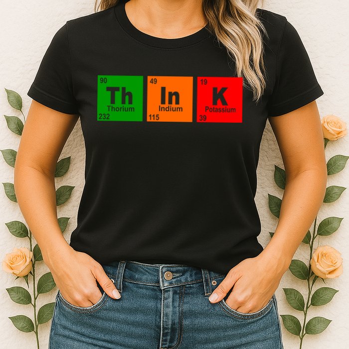 Think Science Periodic Womens T-Shirt