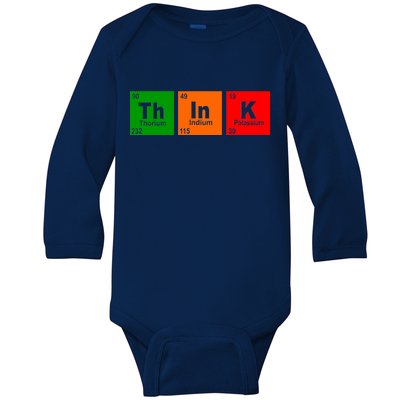 Think Science Periodic Baby Long Sleeve Bodysuit