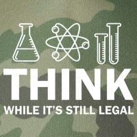 Think While It's Stll Legal Legacy Tie Dye Trucker Hat