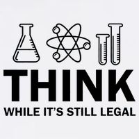 Think While It's Stll Legal Garment-Dyed Sweatshirt