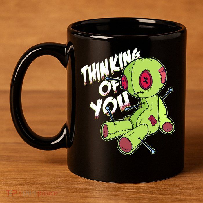 Thinking Of You Voodoo  11oz C Handle Ceramic Mug