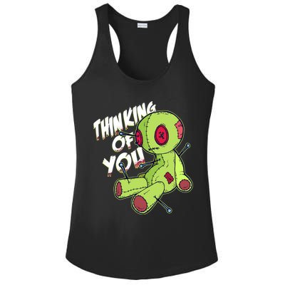 Thinking Of You Voodoo  Ladies PosiCharge Competitor Racerback Tank