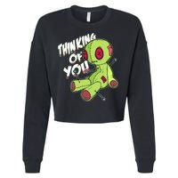 Thinking Of You Voodoo  Cropped Pullover Crew