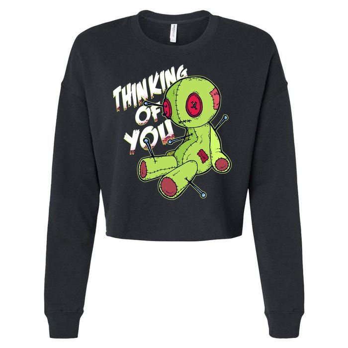 Thinking Of You Voodoo  Cropped Pullover Crew