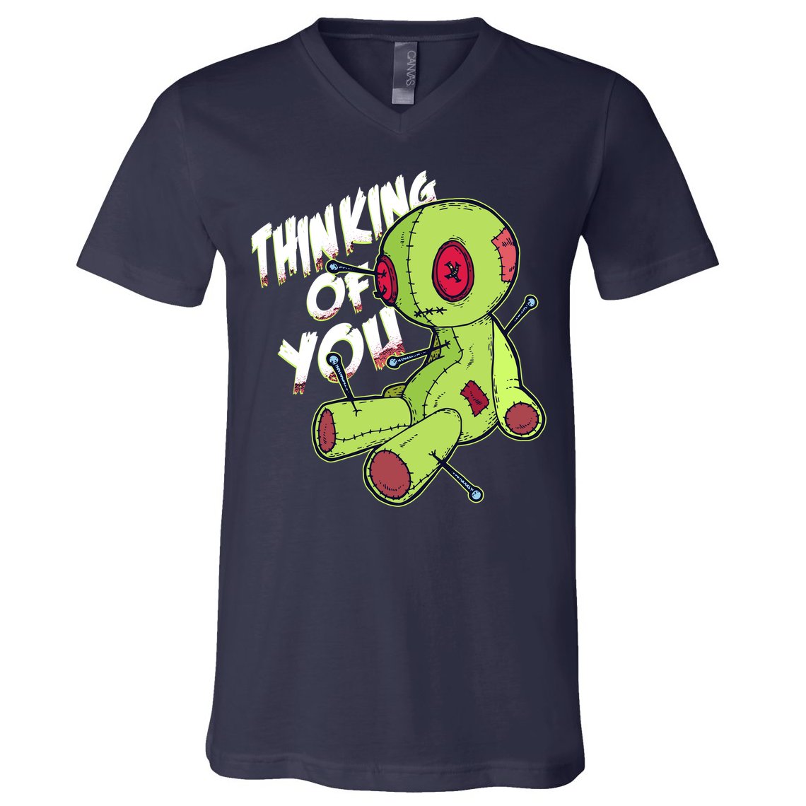 Thinking Of You Voodoo  V-Neck T-Shirt