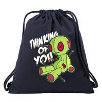 Thinking Of You Voodoo  Drawstring Bag