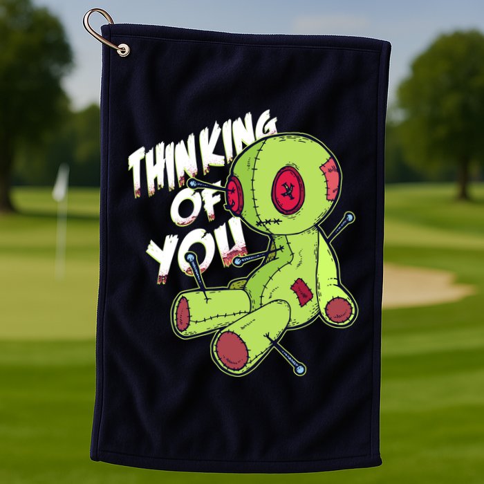 Thinking Of You Voodoo  Golf Towel
