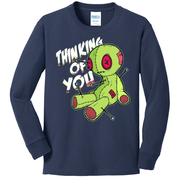 Thinking Of You Voodoo  Kids Long Sleeve Shirt