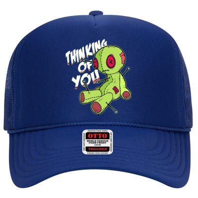 Thinking Of You Voodoo  High Crown Mesh Back Trucker Hat