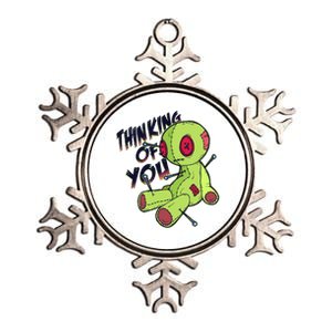 Thinking Of You Voodoo  Metallic Star Ornament