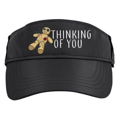 Thinking of You Voodoo Doll Adult Drive Performance Visor