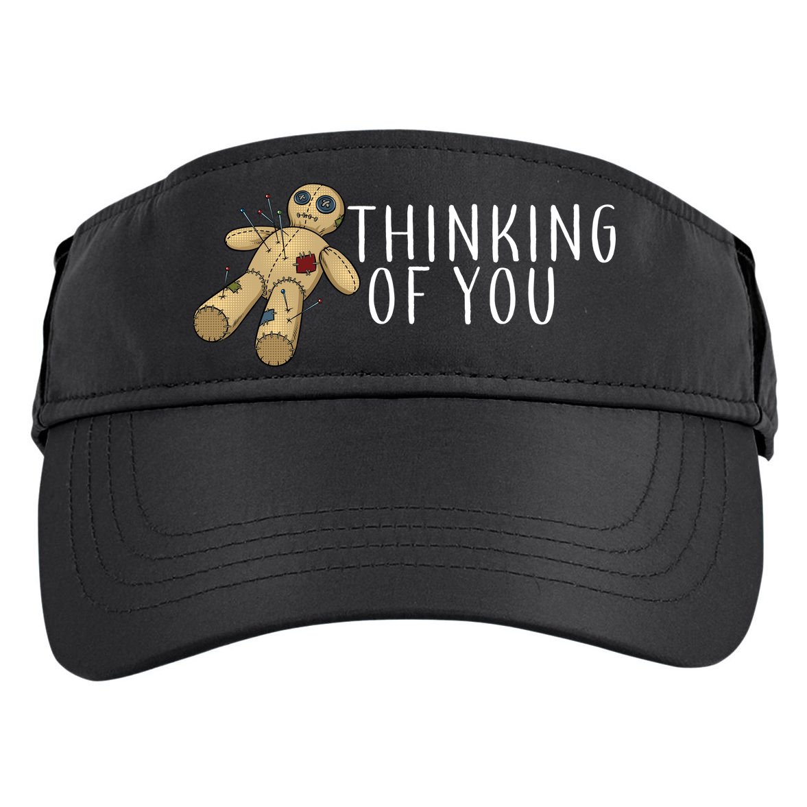 Thinking of You Voodoo Doll Adult Drive Performance Visor