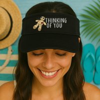 Thinking of You Voodoo Doll Visor