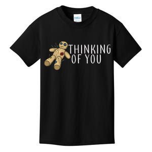 Thinking of You Voodoo Doll Kids T-Shirt