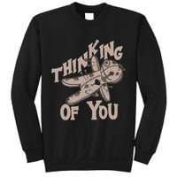 Thinking Of You Voodoo Doll Funny Sweatshirt