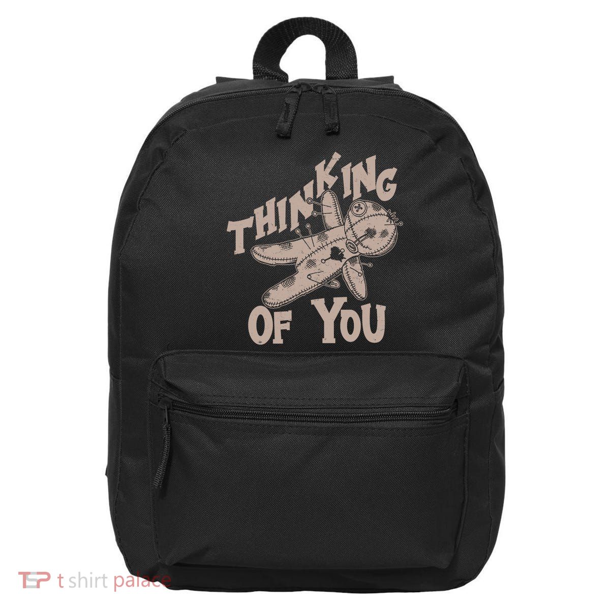 Thinking Of You Voodoo Doll Funny 16 in Basic Backpack