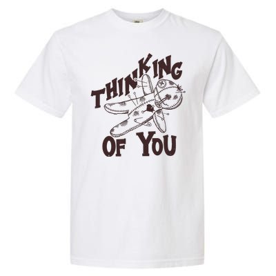 Thinking Of You Voodoo Doll Funny Garment-Dyed Heavyweight T-Shirt