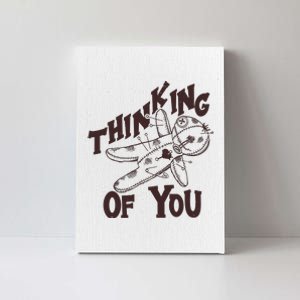 Thinking Of You Voodoo Doll Funny Canvas