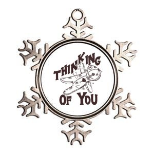 Thinking Of You Voodoo Doll Funny Metallic Star Ornament