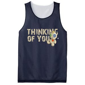 Thinking Of You Voodoo Doll Funny Meme Mesh Reversible Basketball Jersey Tank