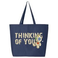 Thinking Of You Voodoo Doll Funny Meme 25L Jumbo Tote