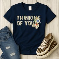 Thinking Of You Voodoo Doll Funny Meme Womens T-Shirt