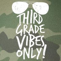 Third Grade Vibes Only Legacy Tie Dye Trucker Hat