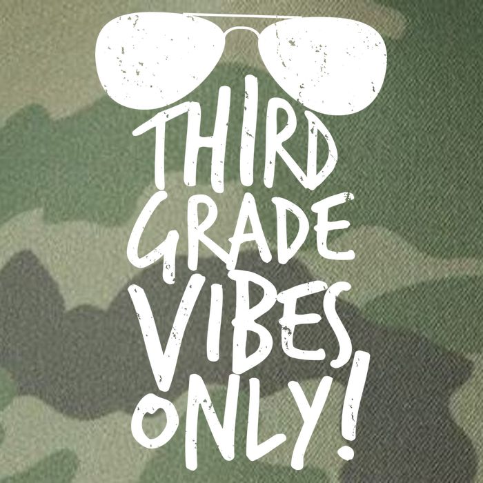 Third Grade Vibes Only Legacy Tie Dye Trucker Hat