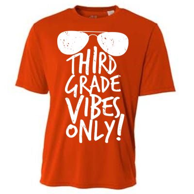 Third Grade Vibes Only Cooling Performance Crew T-Shirt