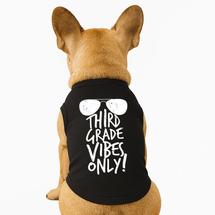Third Grade Vibes Only Doggie Tank