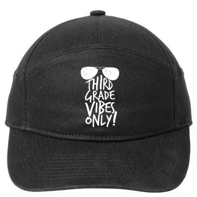 Third Grade Vibes Only 7-Panel Snapback Hat