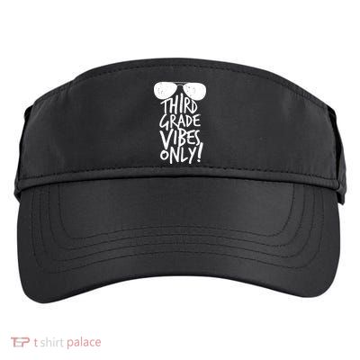 Third Grade Vibes Only Adult Drive Performance Visor