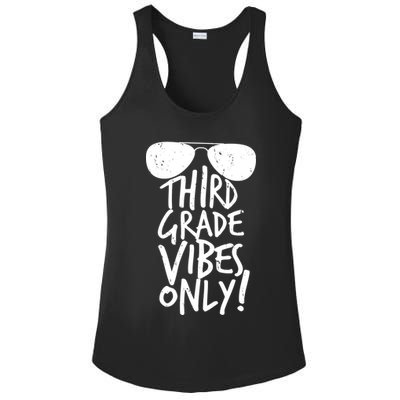 Third Grade Vibes Only Ladies PosiCharge Competitor Racerback Tank