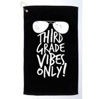 Third Grade Vibes Only Golf Towel