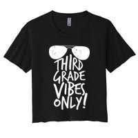 Third Grade Vibes Only Crop Top