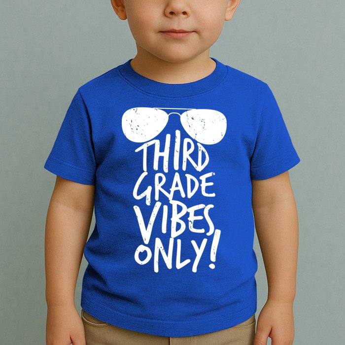 Third Grade Vibes Only Toddler T-Shirt