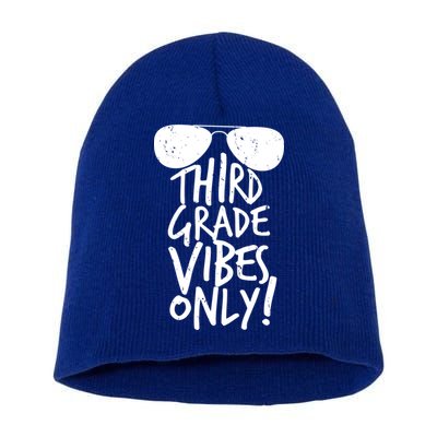 Third Grade Vibes Only Short Acrylic Beanie