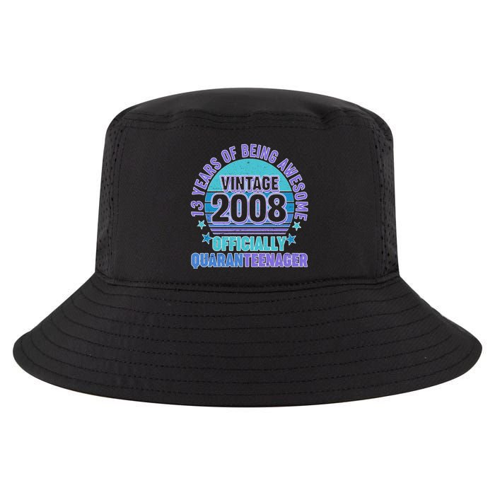 Thirteen 13 Years of Being Awesome Officially QuaranTeenager Cool Comfort Performance Bucket Hat