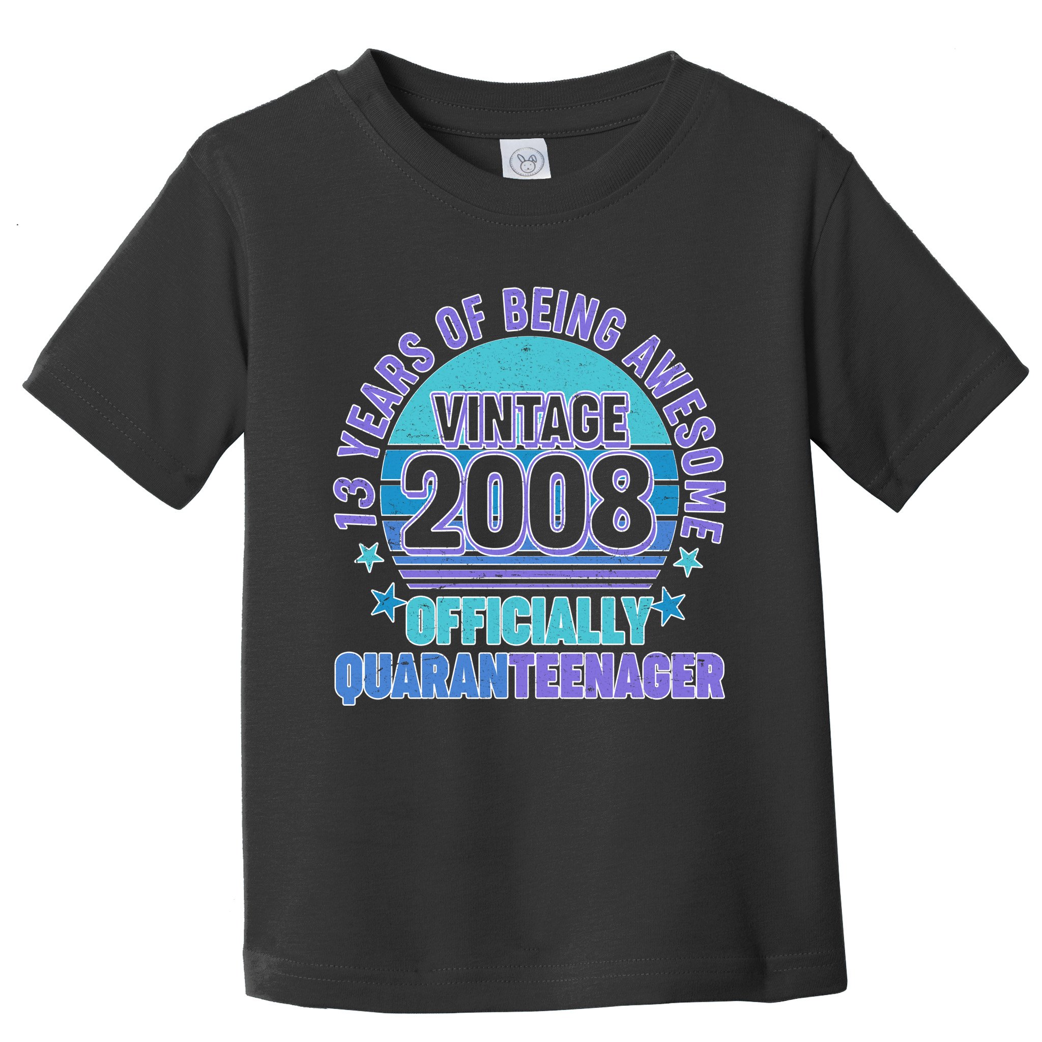 Thirteen 13 Years of Being Awesome Officially QuaranTeenager Toddler T-Shirt