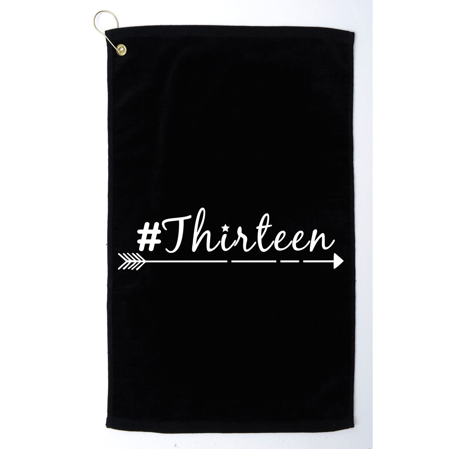 #Thirteen Arrow Golf Towel