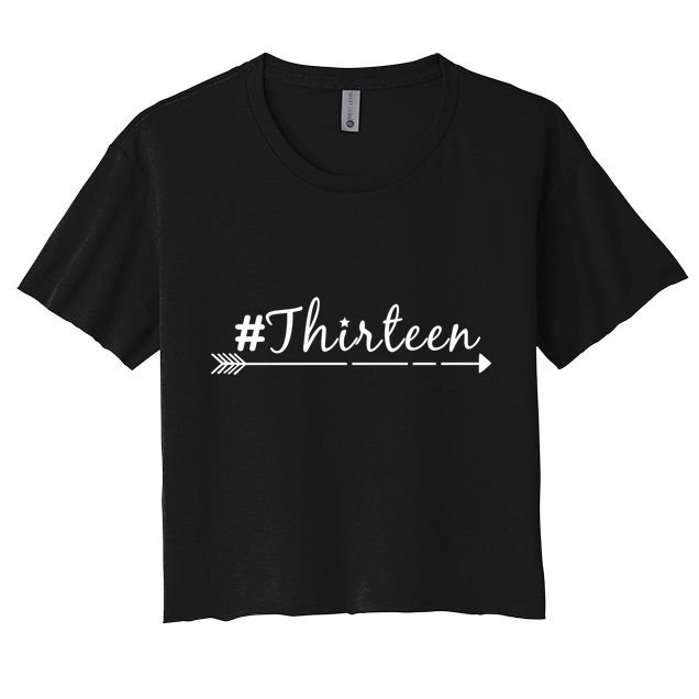 #Thirteen Arrow Crop Top