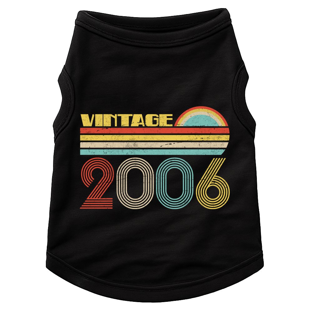 Thirteen Years Old Vintage 2006 13th Birthday Doggie Tank
