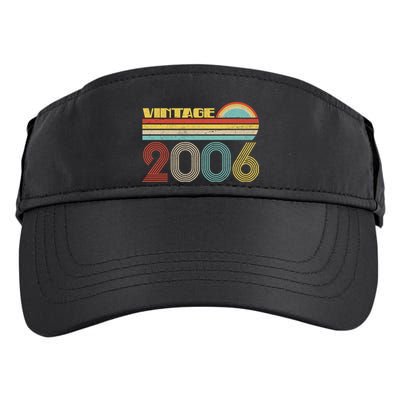 Thirteen Years Old Vintage 2006 13th Birthday Adult Drive Performance Visor