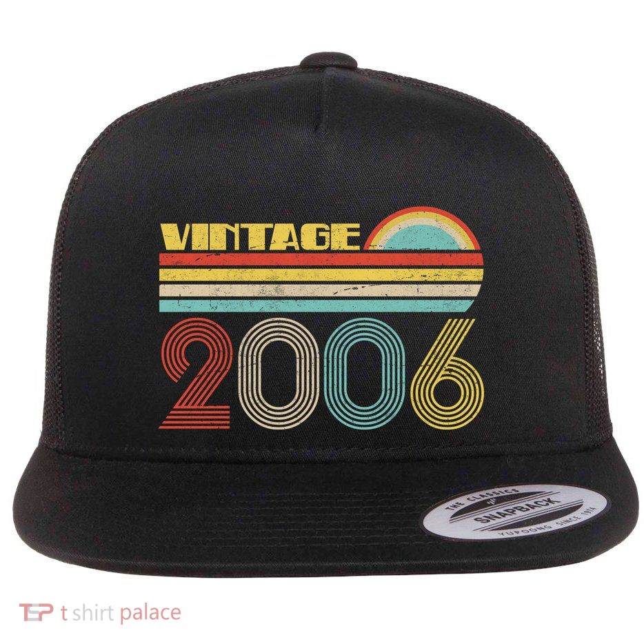 Thirteen Years Old Vintage 2006 13th Birthday Flatbill Hat