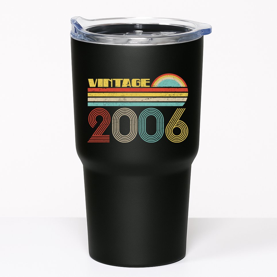 Thirteen Years Old Vintage 2006 13th Birthday Tumbler