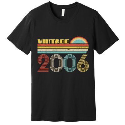 Thirteen Years Old Vintage 2006 13th Birthday Premium T-Shirt